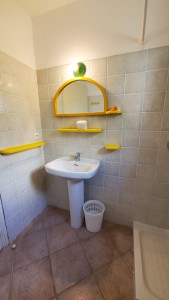 La salle d'eau de la chambre 